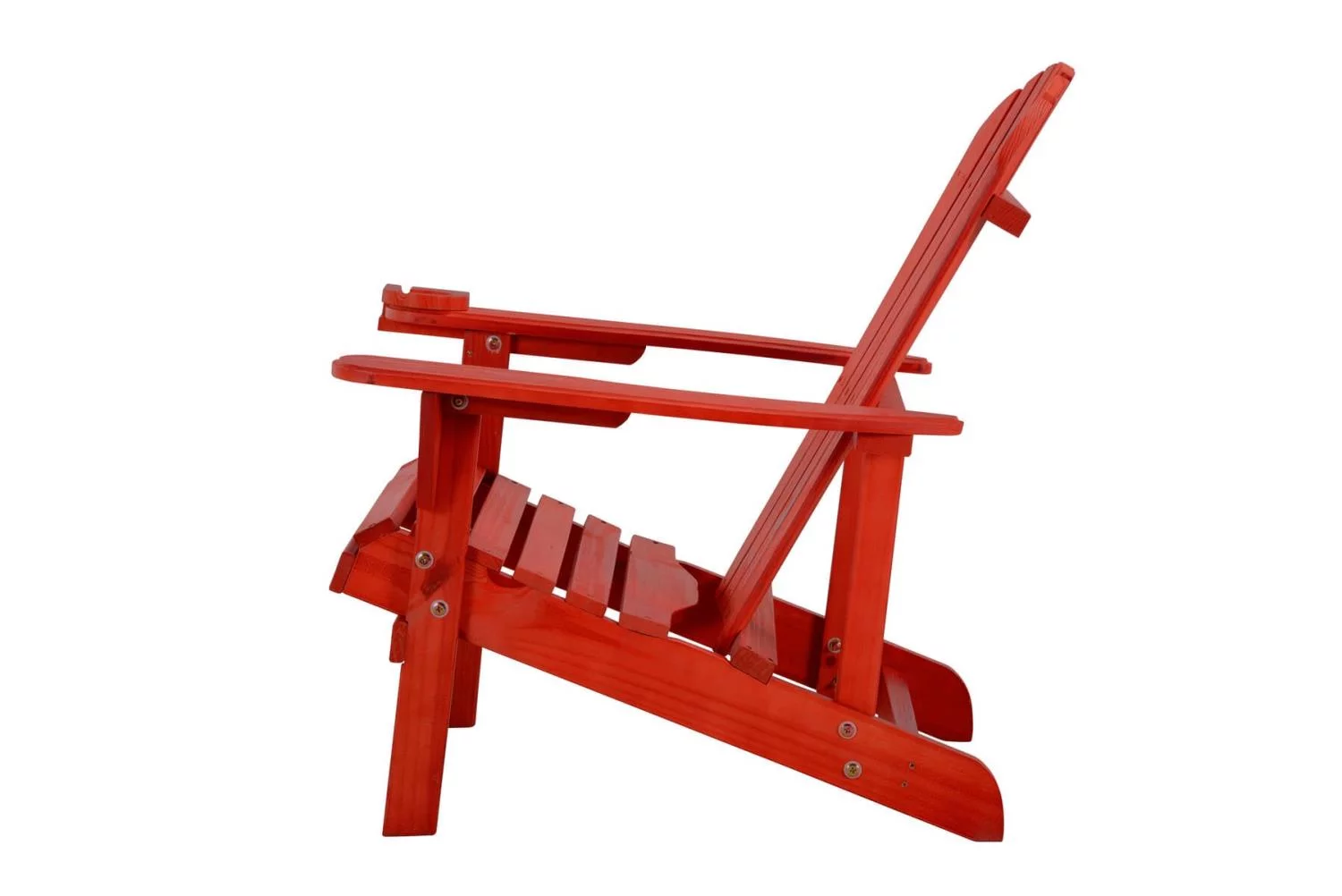 W Unlimited  Earth Collection Adirondack Chair with Phone & Cup Holder, Sky Blue