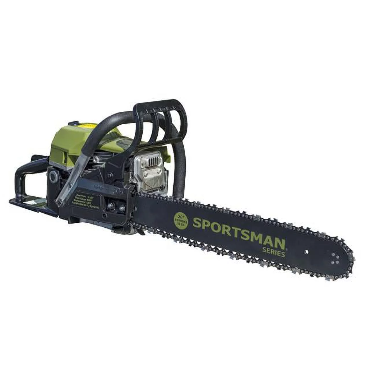 Sportsman Series  20 in. 52CC Gas 2-Stroke Rear Handle Chainsaw, Green