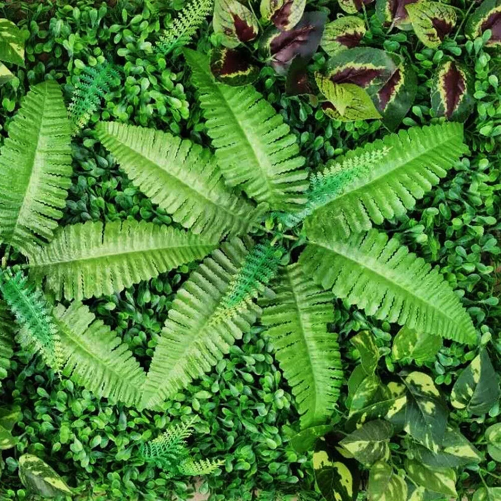 9pcs/Set Artificial Plant Wall Greenery Backdrop Panel Hedge Boxwood Panels