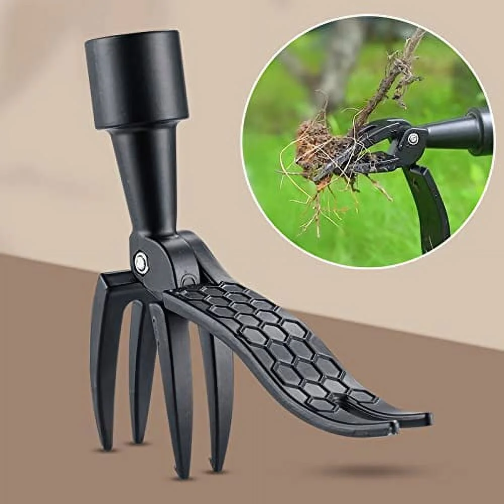 Puller Tool Hand Weeder Removal Adjustable Long Handle Garden Weeding Tool,Extractor Tool for Garden & Lawn Without Handle