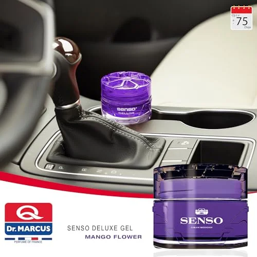Senso Deluxe Gel Air Freshener Odor Neutralizer For Home, Car, Much More, Mango Flower