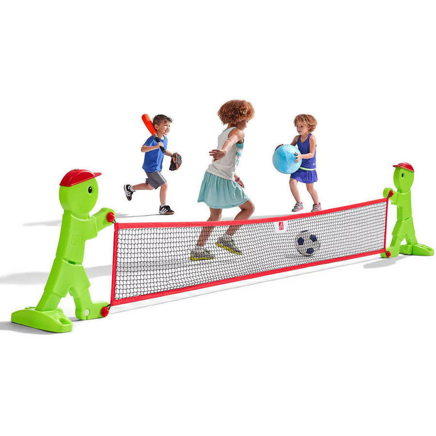 Step2 KidAlert Outdoor 10 foot Boundary Net With Four Stakes