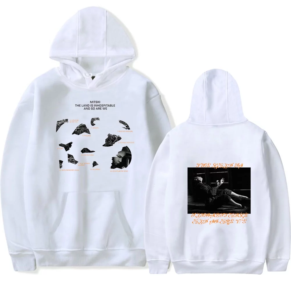 Mitski Miyawaki Merch Hoodies Winter Men/Women Sweatshirt The Land Is Inhospitable and So Are We LongSleeve