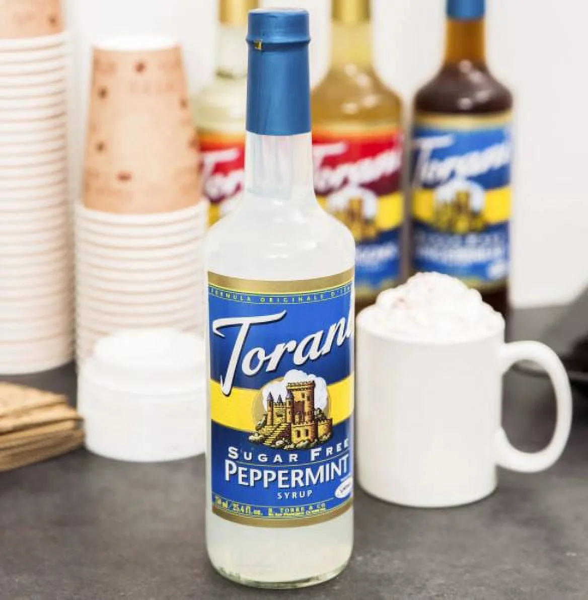 Torani&nbsp;S.F. PEPPERMINT 750 ML PET