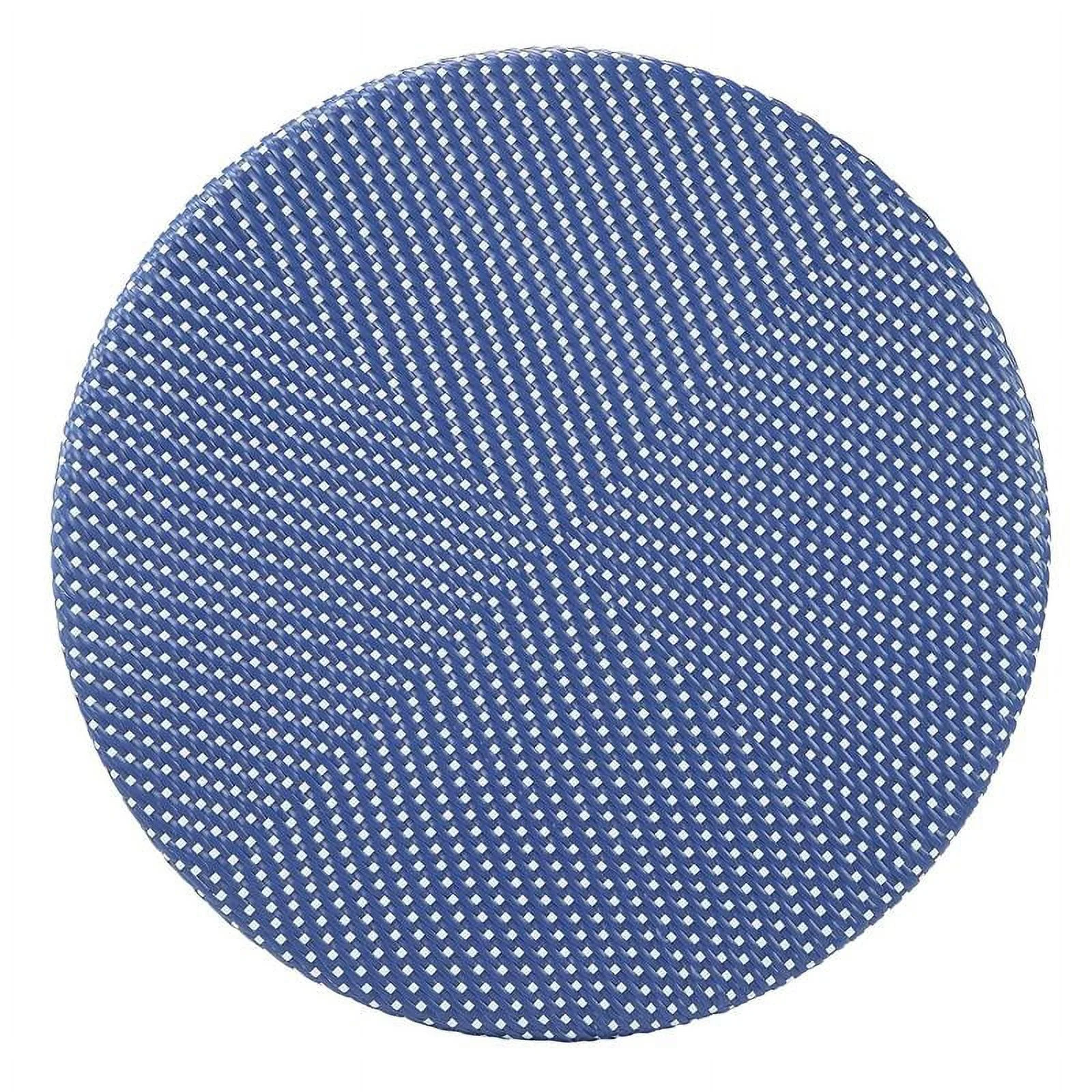 Furniture of America Reo Aluminum 5-Piece Patio Counter Dining Set in Blue