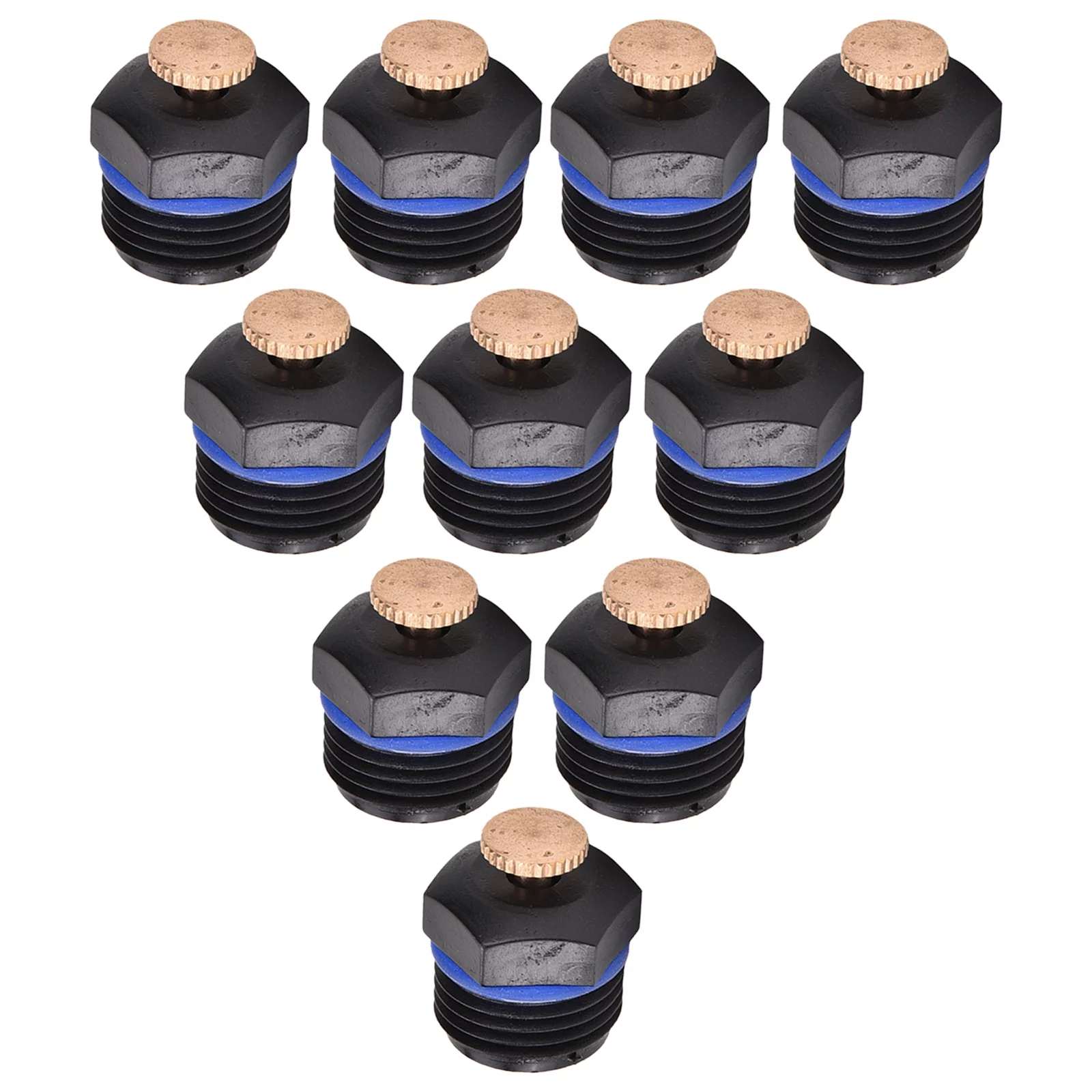 10 x Spraying Nozzle, Garden Misting Lawn Irrigation Sprinkler Head Misting Nozzle Spray System