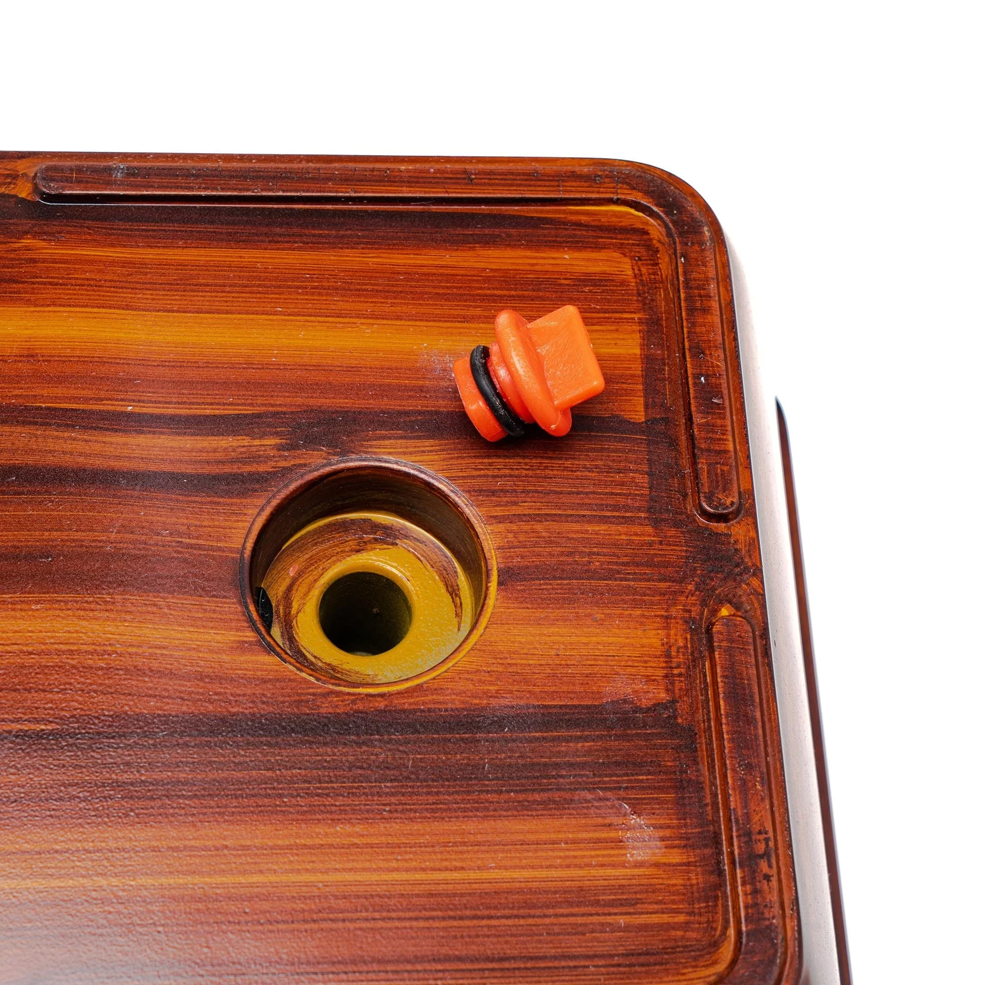 2-Pack Smart Self-watering Square Cone Planter Pot Dark Brown