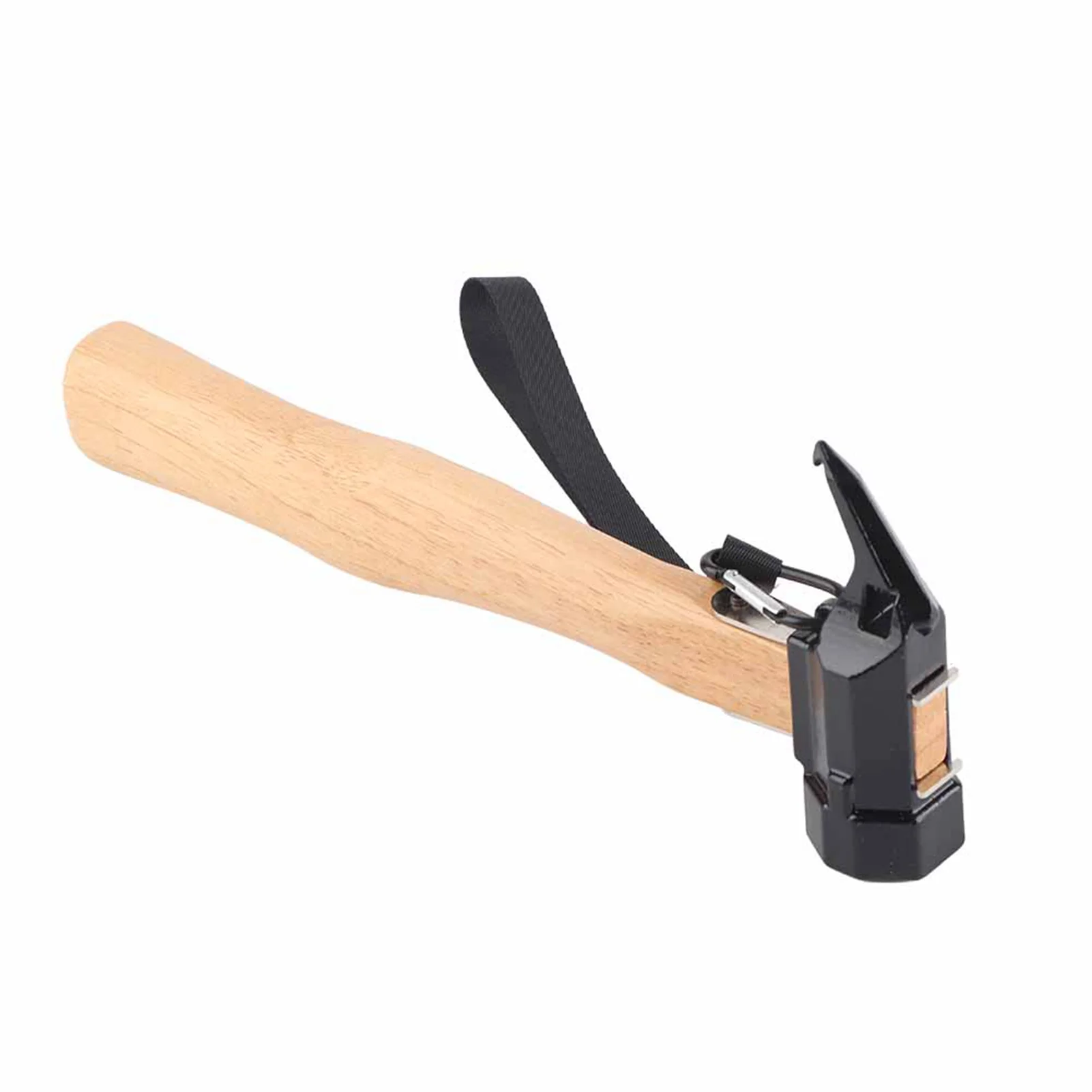 Claw Hammer Camping Hammer, 11.6 Inch Tent Stake Hammer Tent Mallet Nail Hammer Carbon Steel Tent Stake Puller with Wooden Handle