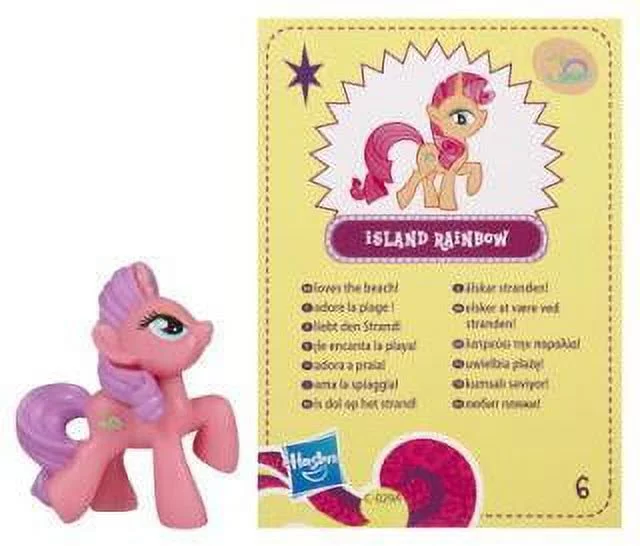 My Little Pony Series 4 Island Rainbow PVC Figure