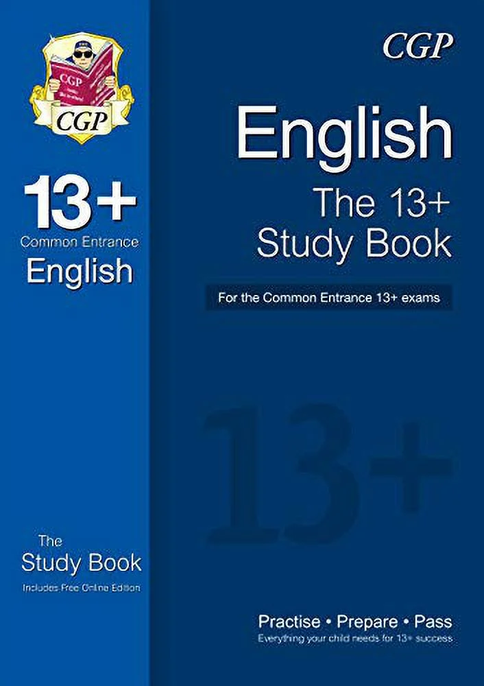 Pre-Owned 13+ English Study Book for the Common Entrance Exams (exams up to June 2022) (CGP 13+ ISEB Common Entrance) Paperback
