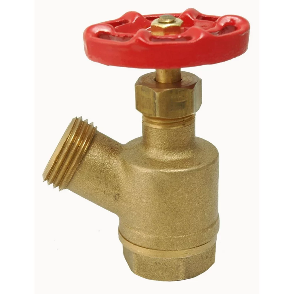 Homewerks 3/4 in. FIP X 3/4 in. MHT Brass Garden Valve Inverted Nose