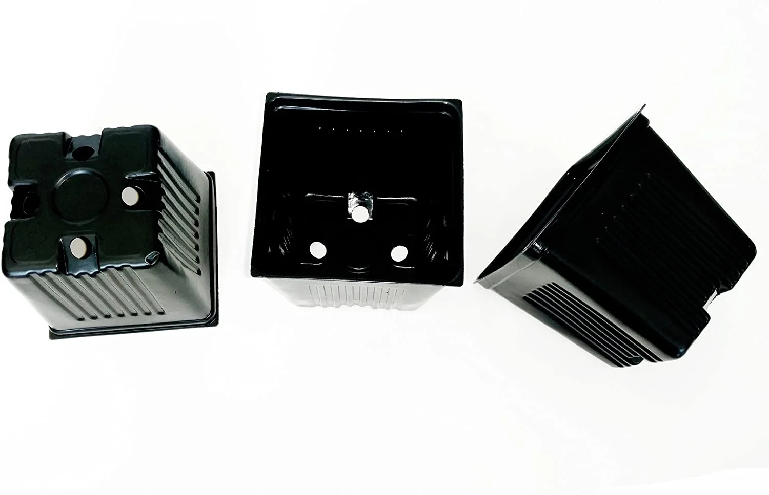 Gage Durapot Square Plastic Nursery Pots, 4