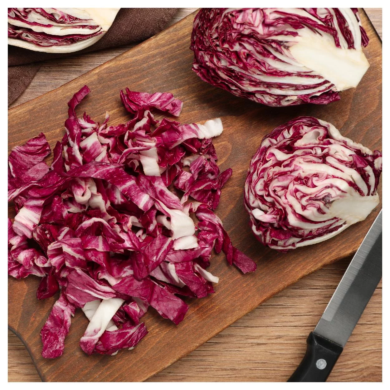 Everwilde Farms - 1 oz Rossa Di Verona Radicchio Endive Seeds - Gold Vault Bulk Seed Packet