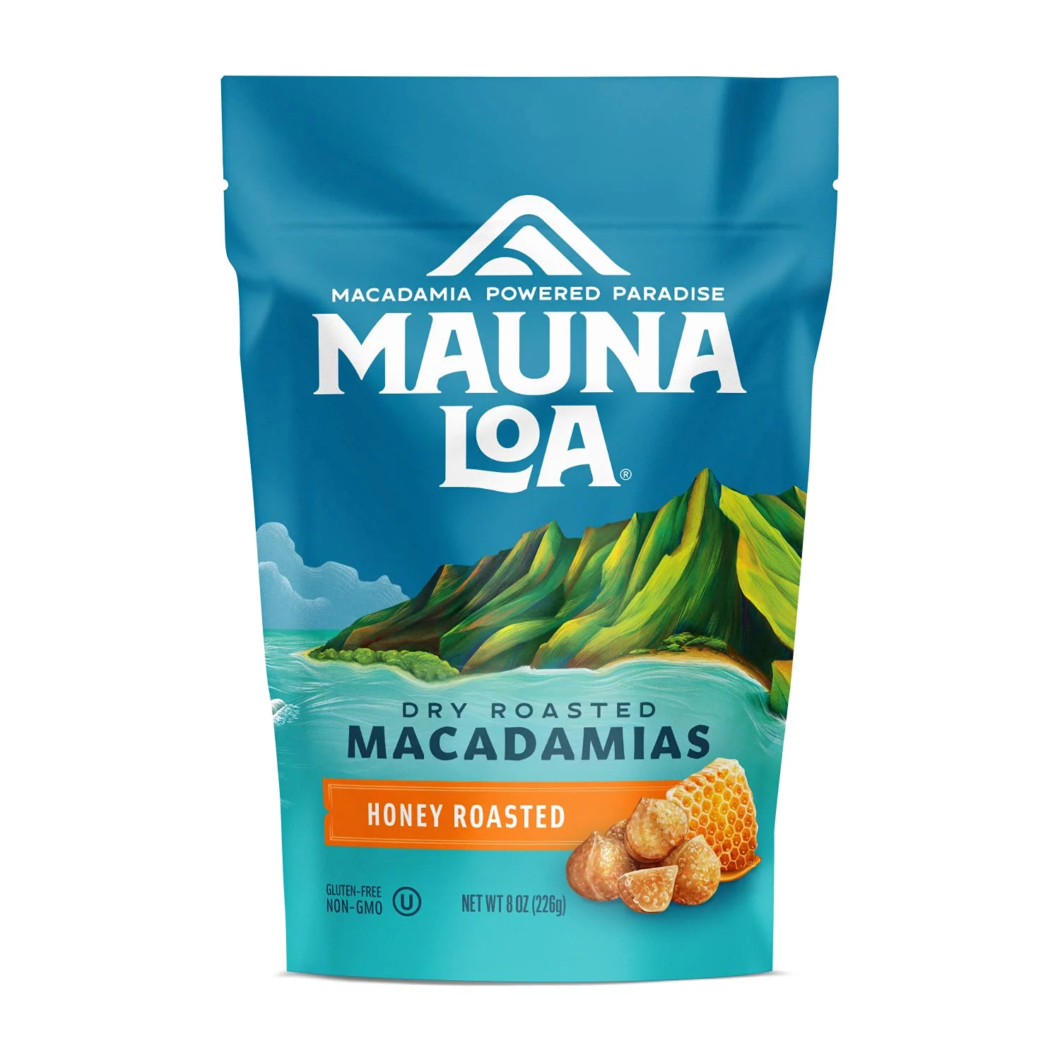 Premium Hawaiian Roasted Macadamia Nuts, Multi, 8 Oz