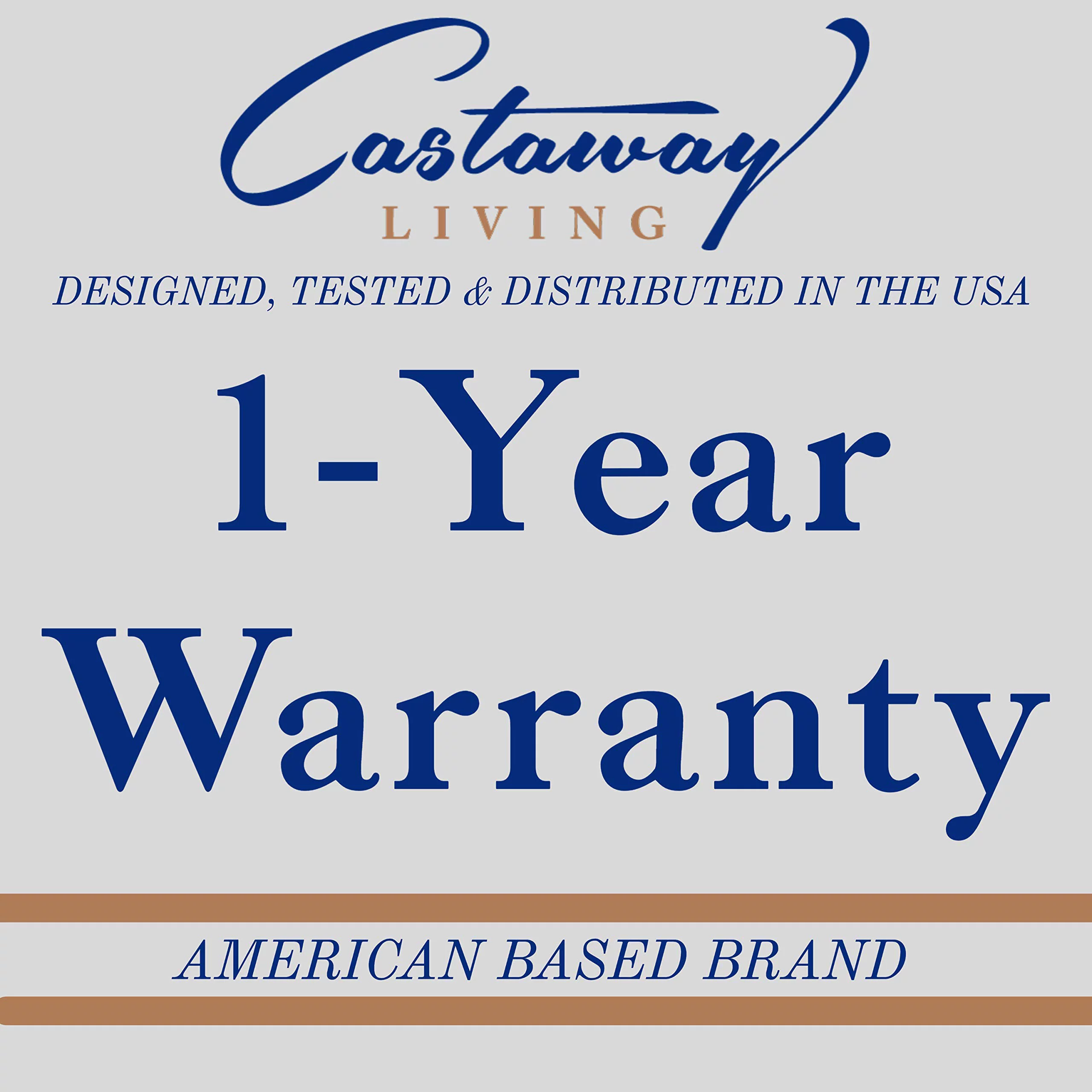 Castaway Living Deluxe Pillowtop Single Swing With Quick Dry Fabric - Tropical Print