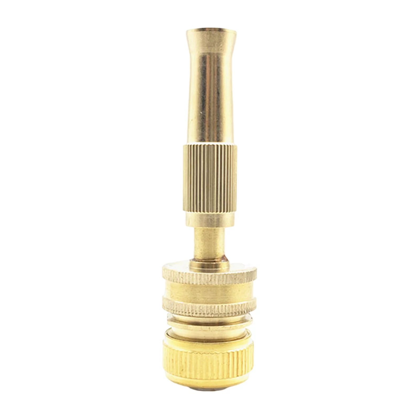 Bnnlsa Water Sprinklers Garden Hose Sprayer Nozzle Adjustable Garden Brass Nozzle with 4 Point Hose Car Washing Watering Water Irrigation Tool Nozzle