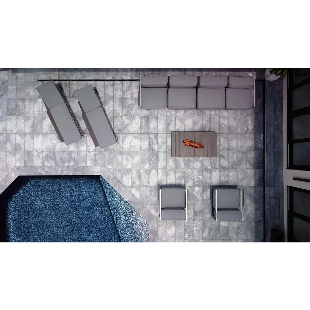 OUTSY Sunrise Collection, 7-piece Outdoor Set, Extra Deep Seating