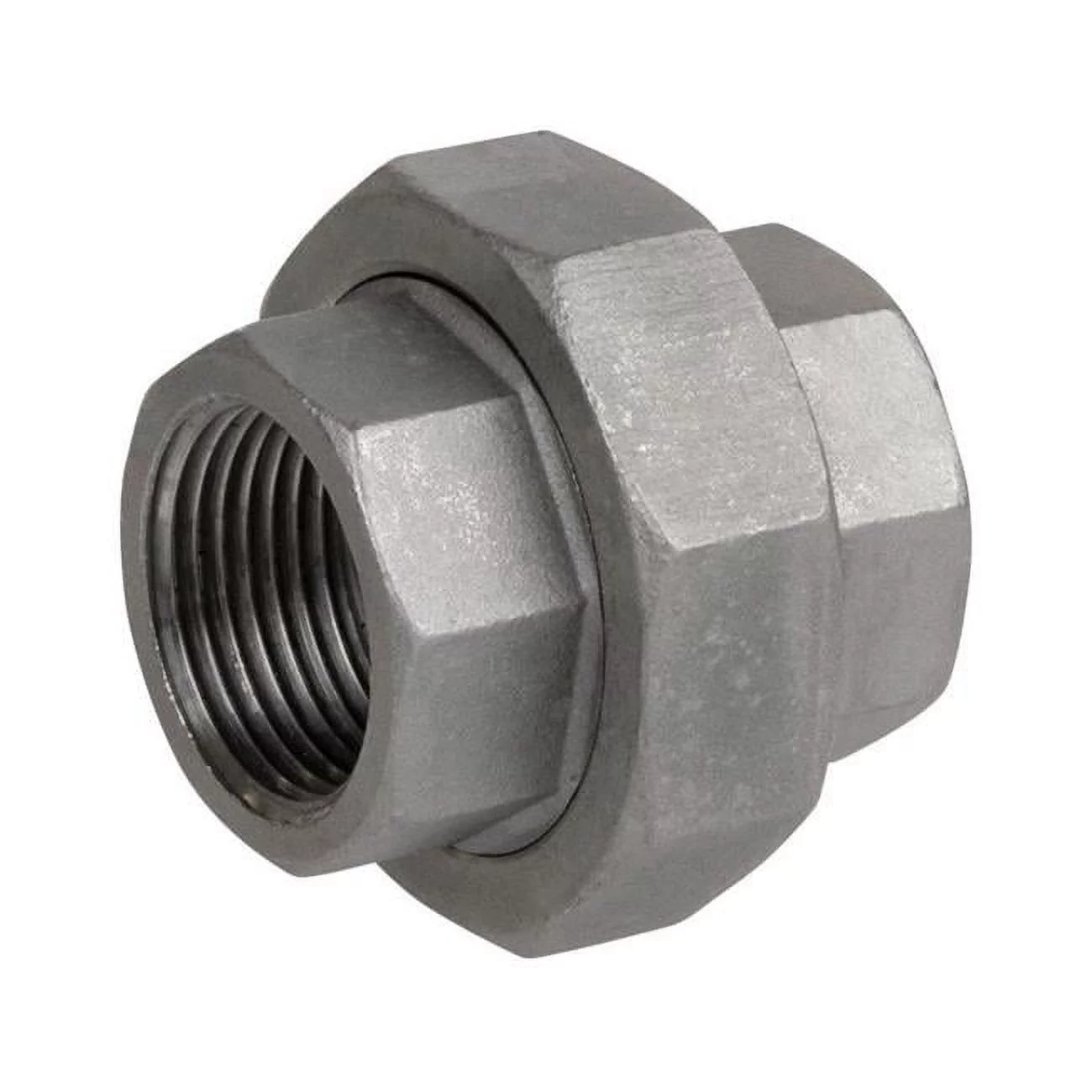 2 in. FPT x 2 in. Dia. FPT Stainless Steel Union