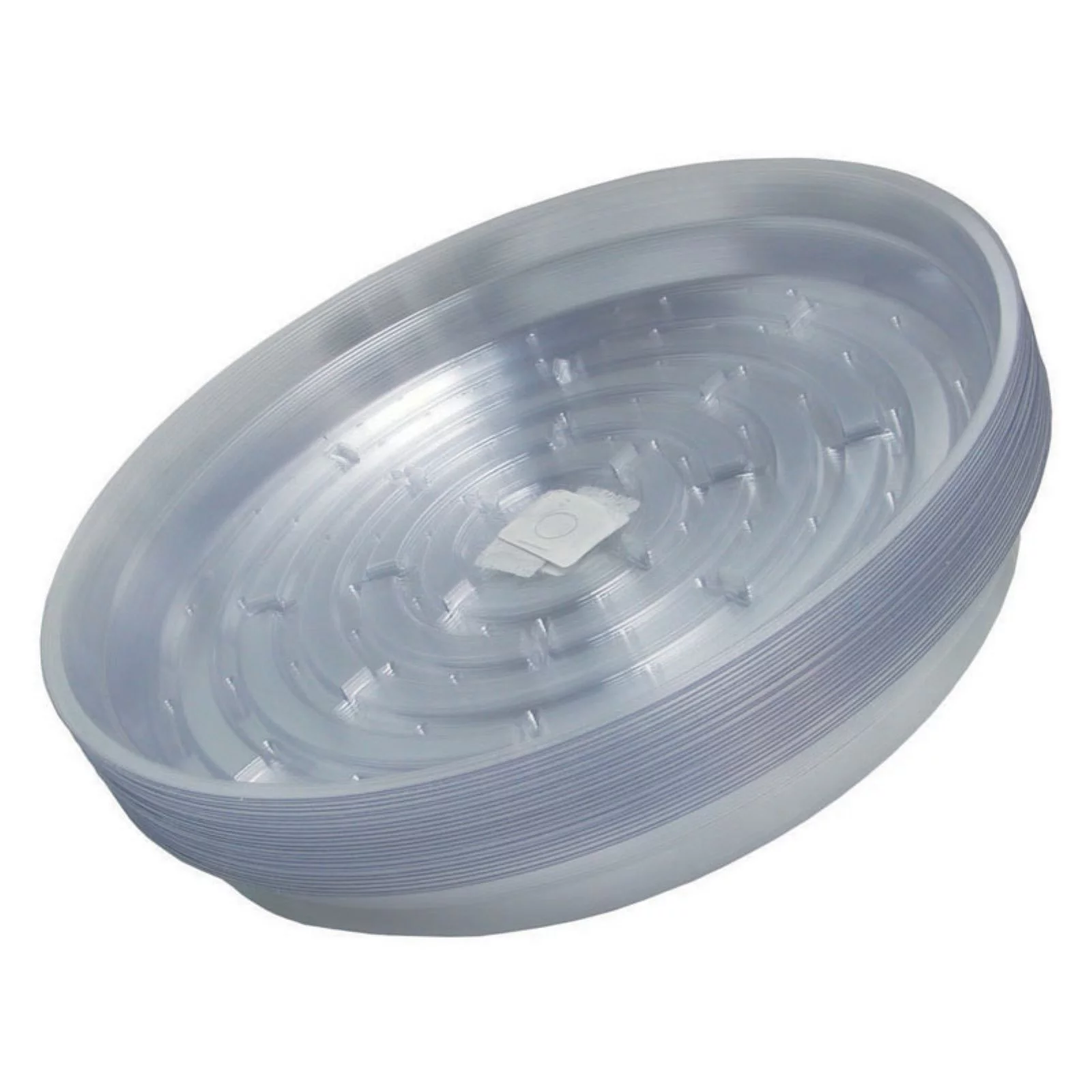 Clear 14 in. Saucer - Pack of 10