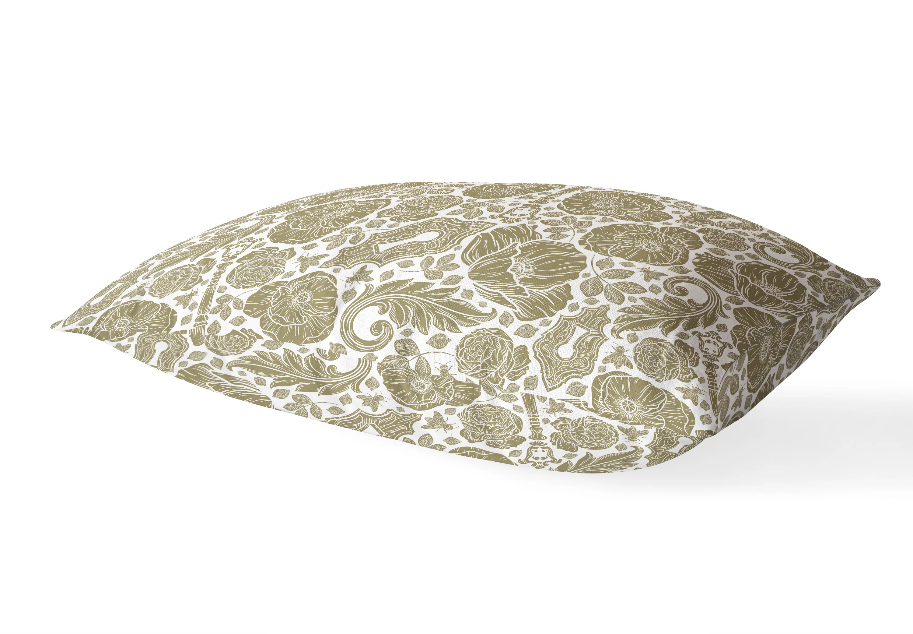 Elm Brown Lumbar Pillow by Kavka Designs