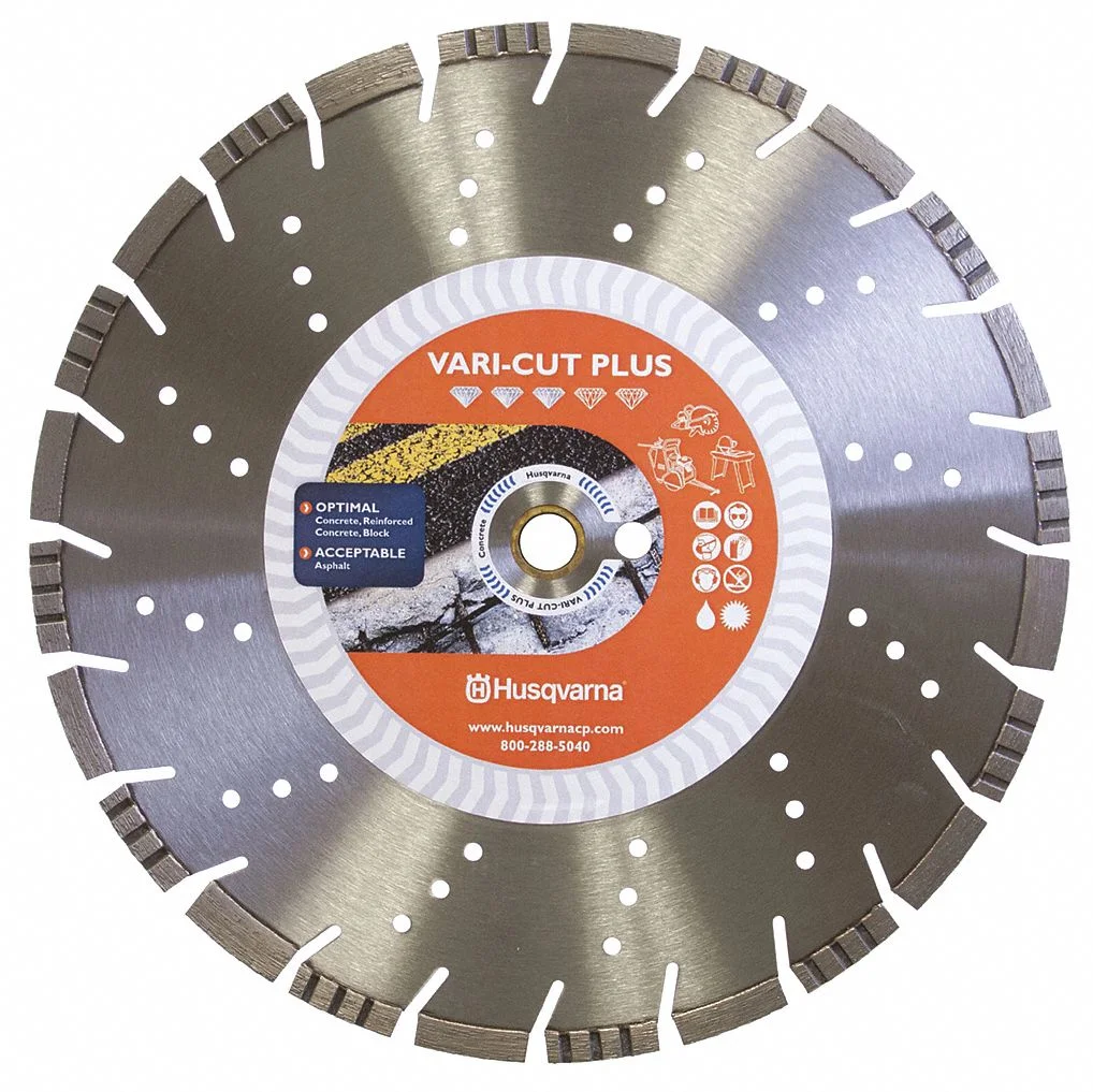 Husqvarna Diamond Saw Blade,Blade Dia. 20 in. Vari-Cut S65 20