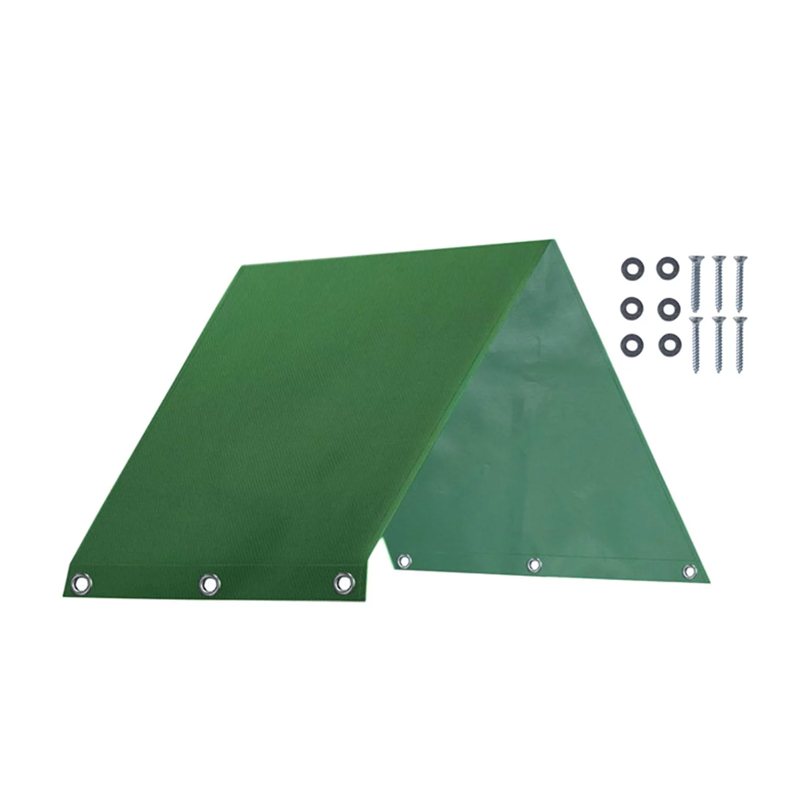 Kids Wooden Swingset Protection Cover Backyard Playset Canopy Waterproof, with Mounting Screws, Reusable 90