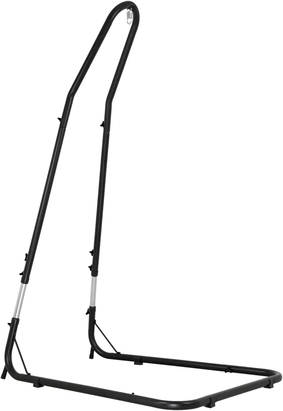 Hammock Stands Hammock Chair Stands Outdoor Solid Steel Heavy Duty Stand Only Construction for Hanging Hammock Air Porch Swing Chair Indoor（Stand Only）