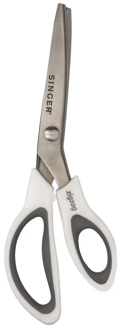 Singer Pinking Shears - White, 9