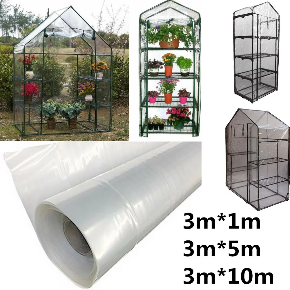 Greenhouse Growhouse Plastic Clear Film Polytunnel Poly Hot House Cover