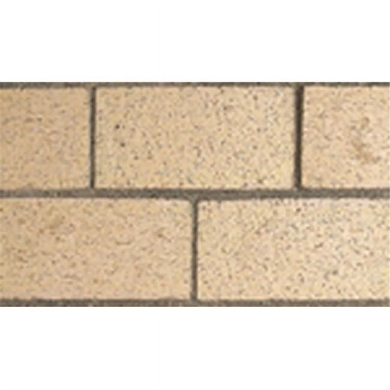 Full Stacked Full Stacked Wood Burning Masonry Fireplace, Ivory