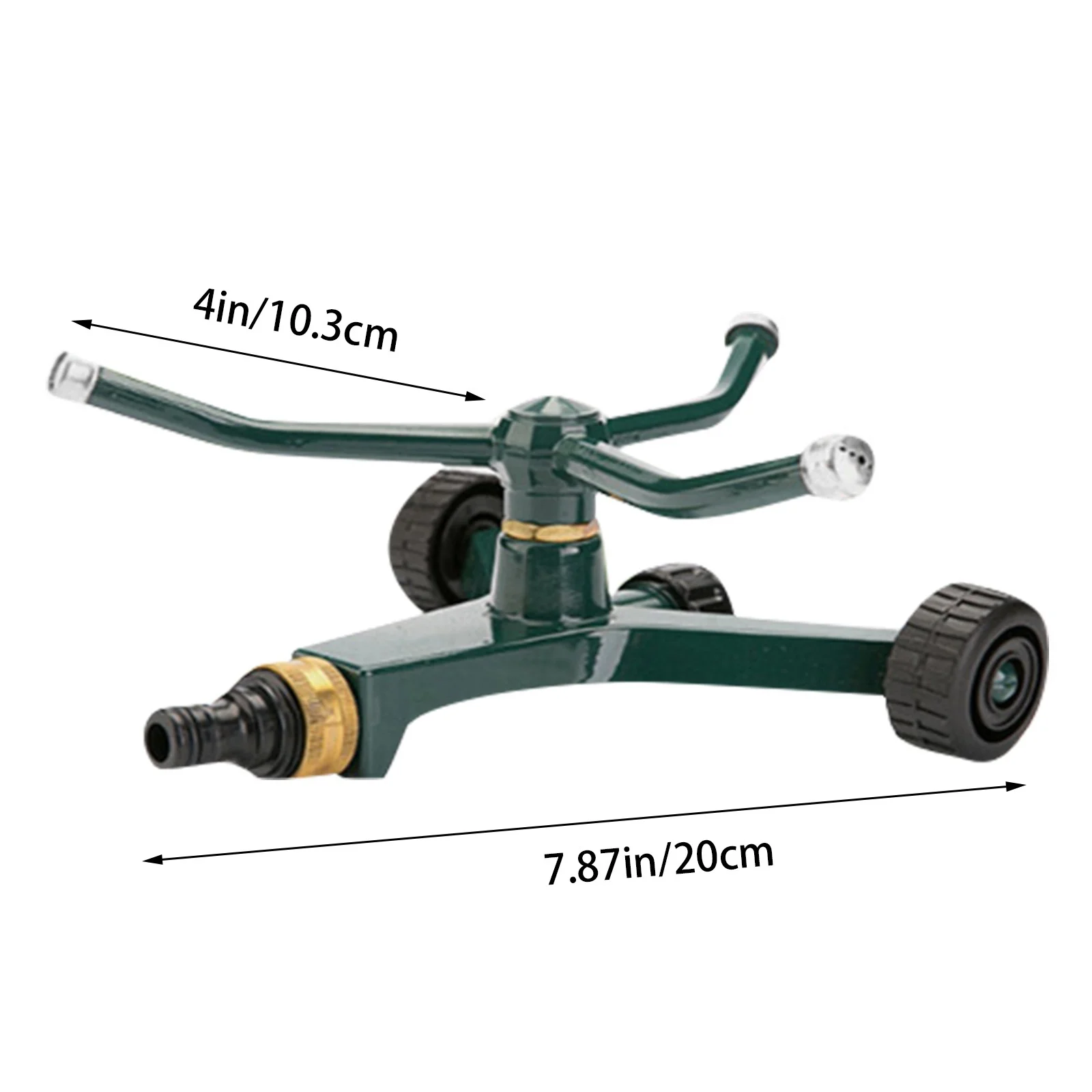 MVNSFEW Gardening Three Arm Sprinkler Automatic Watering Of Flowers and Irrigation Sprinkler Can Be Moved