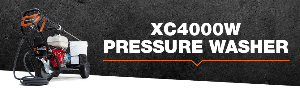 Generac Power Systems 8872 GENERAC POWER SYSTEMS XC4000W - 4000 PSI GAS POWER WASHER