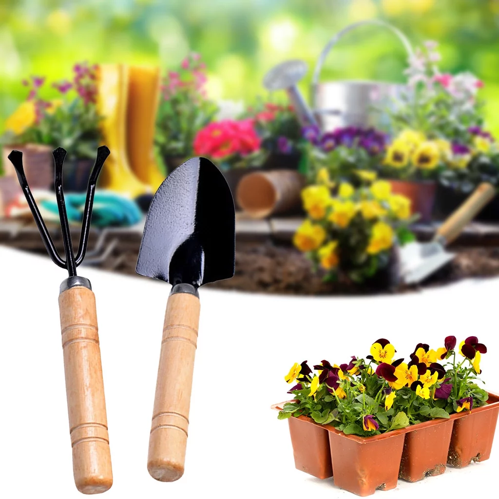 NLLSHGJ Small Transplant Hand Tool for Multi-Functional Indoor Gardening Care