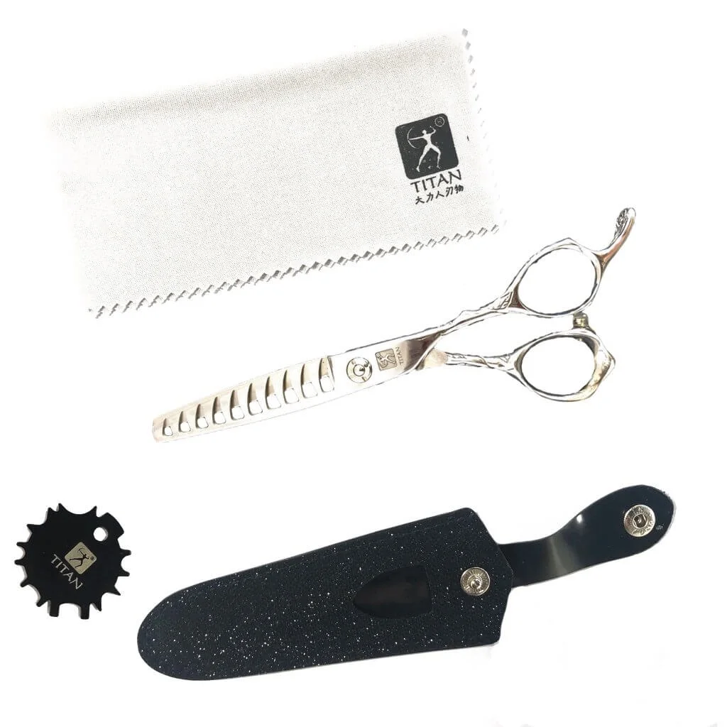 Handmade Japan 10 Teeth Micro-Cut Hair Thinning Shears