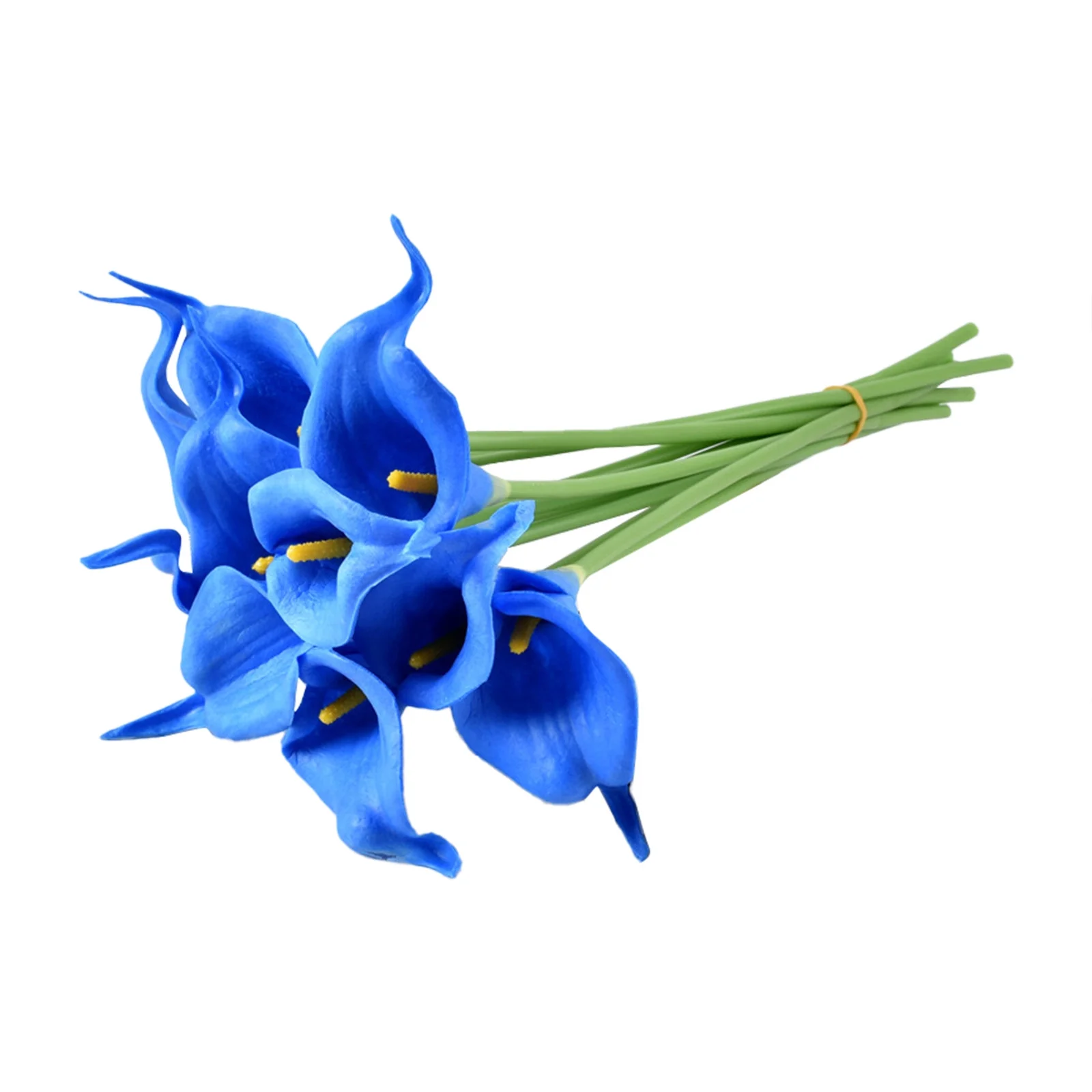 NLLSHGJ Artificial Flowers Mini PU Calla Lily Flower Flower Home Decoration Photography Props