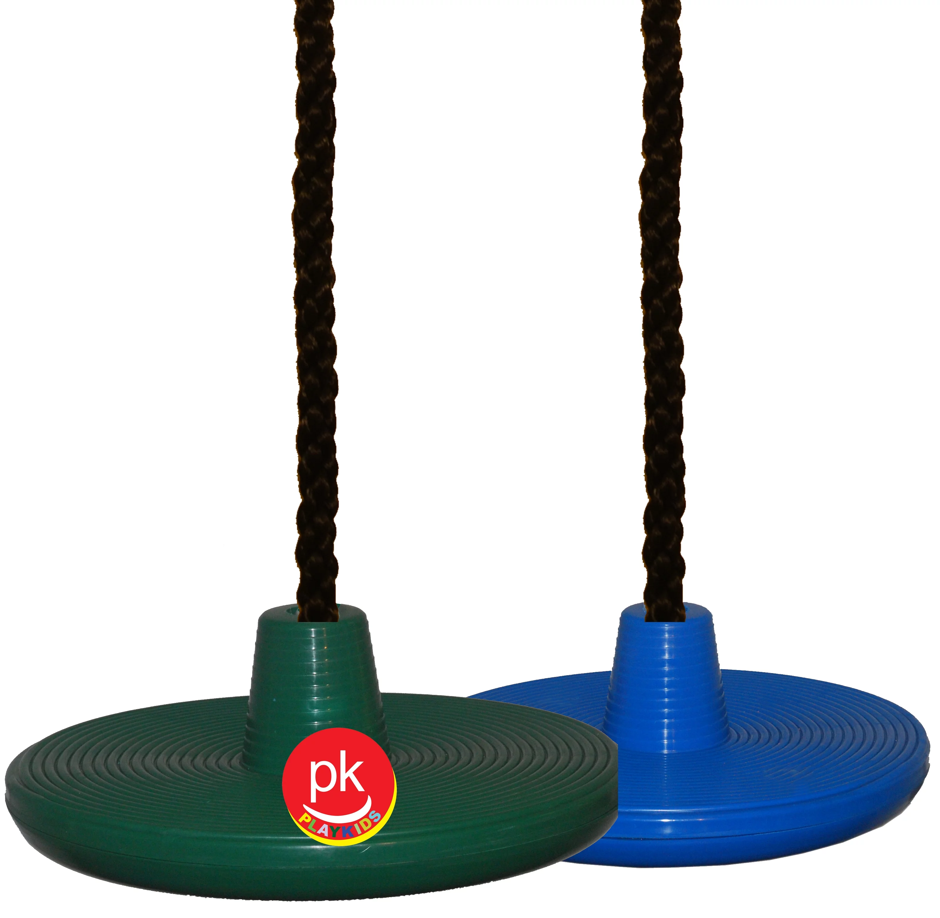 Playkids wooden Swing Set disk with 3/4