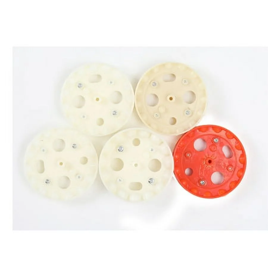 ECUTEE Manual Seed Planter Spreader Peanut Corn Bean Planter Handheld Seeding Machine Garden Hand-push Roller Seeder