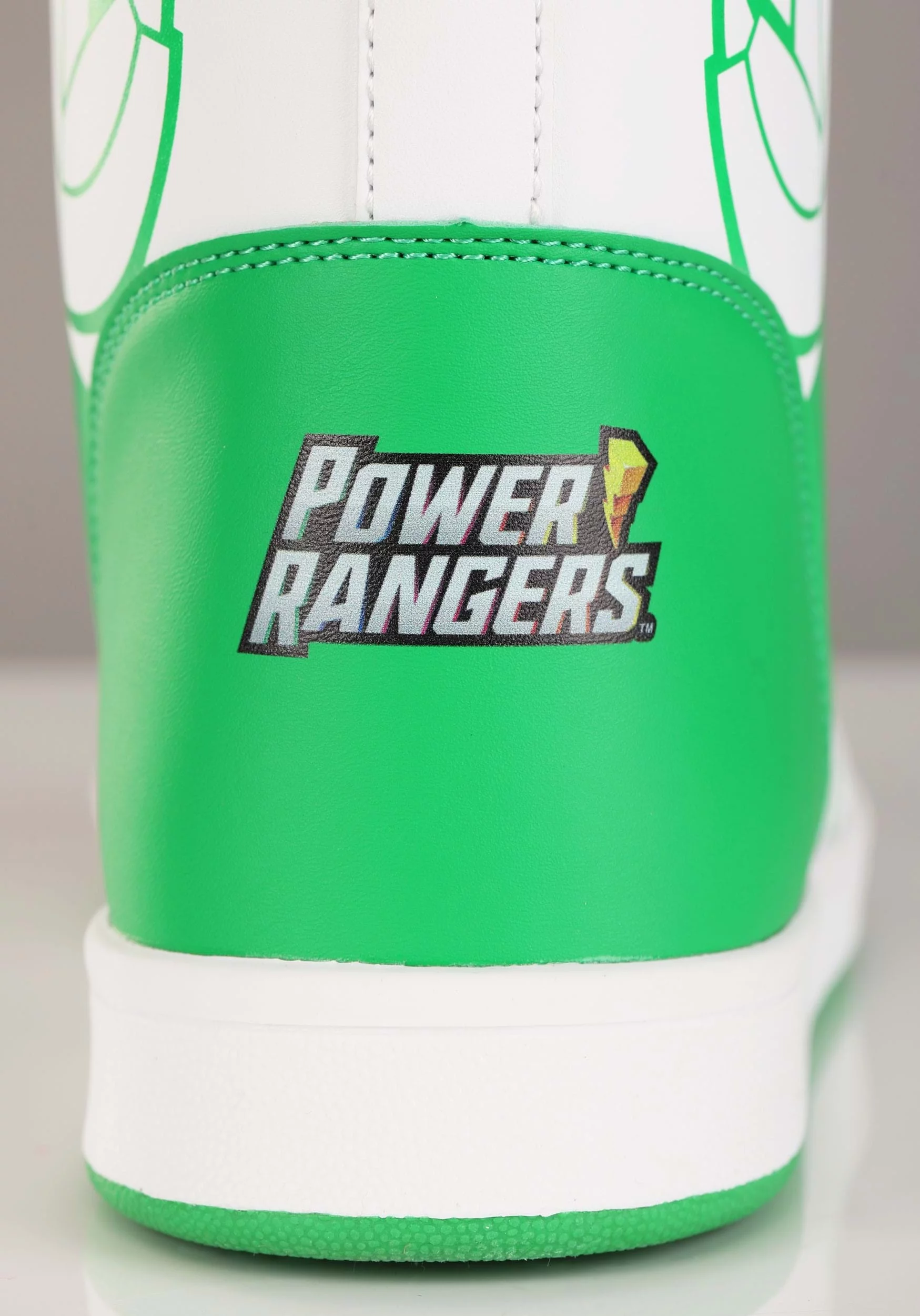 Costume Inspired Green Power Rangers Sneakers