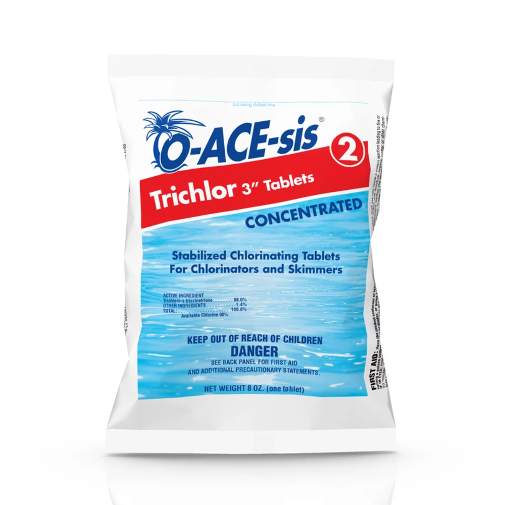O-ACE-Sis 8012818 8 oz Trichlor Tablet - Pack of 40