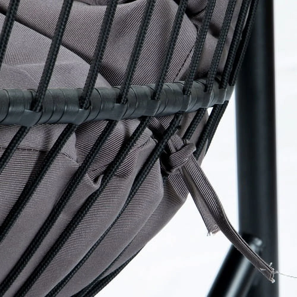 Buumin FOLDING DOUBLE SWING CHAIR w/CUSHION