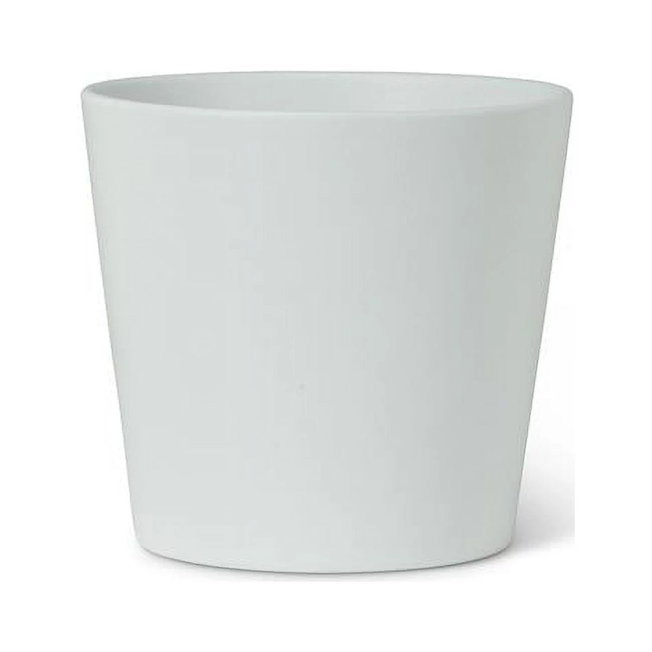 5 in. Classic Taper Planter, White - Medium