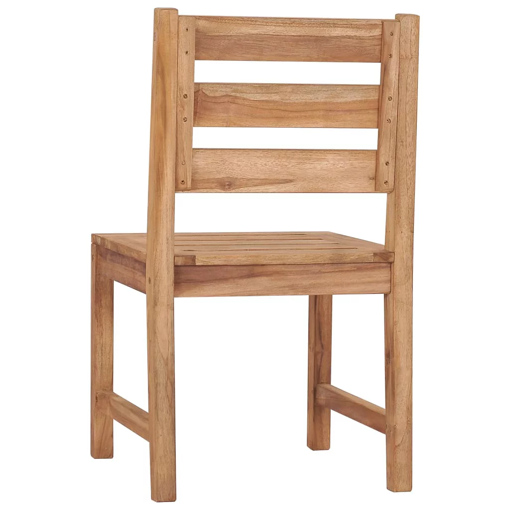 Suzicca Patio Chairs 2 pcs Solid Teak Wood