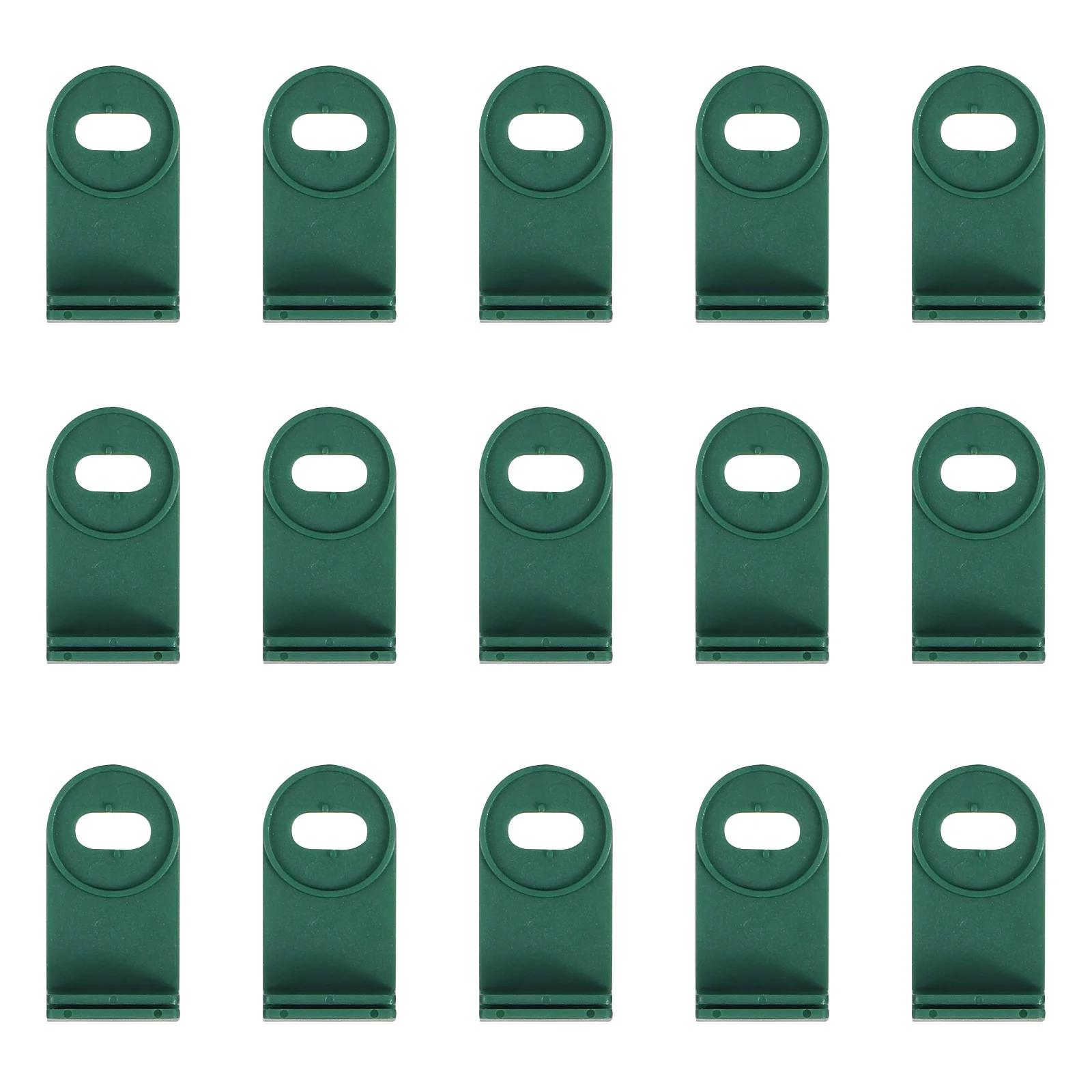 Guichaokj 50pcs Plastic Greenhouse Fixing Clips Insulation Netting Shading Corner Clips