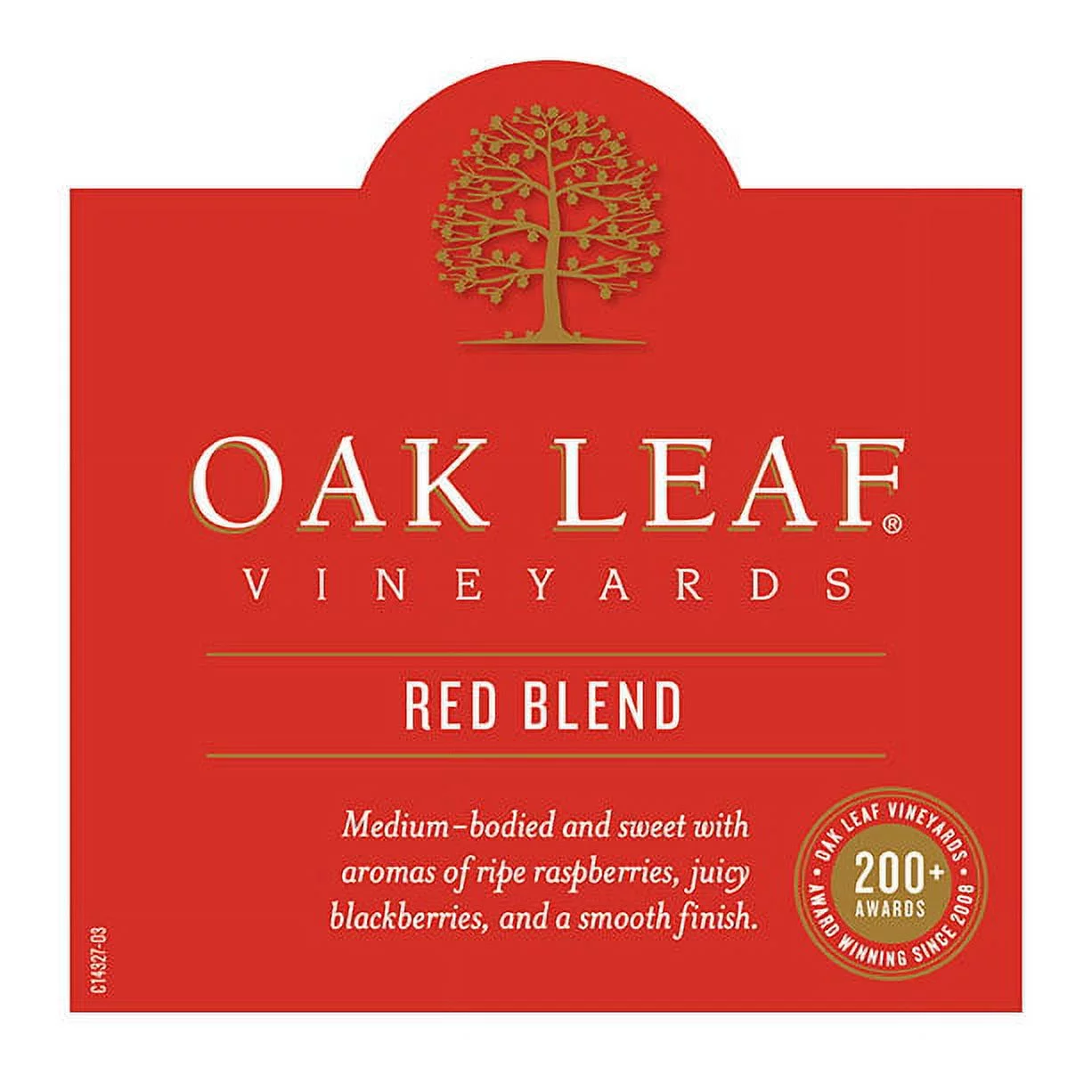 Oak Leaf Vineyards Red Blend, 1.5 L Bottle, 9% ABV