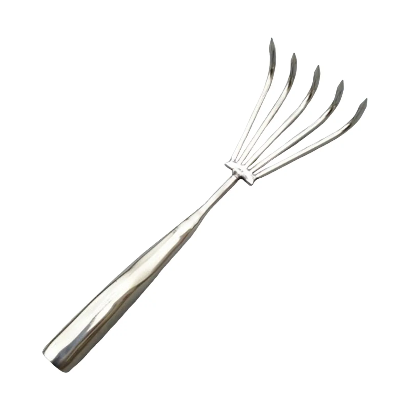 Hand Rake Leaf Rake, Hand Tool Lightweight, Claw Rake Comfortable Handle Tillage 5 Tines