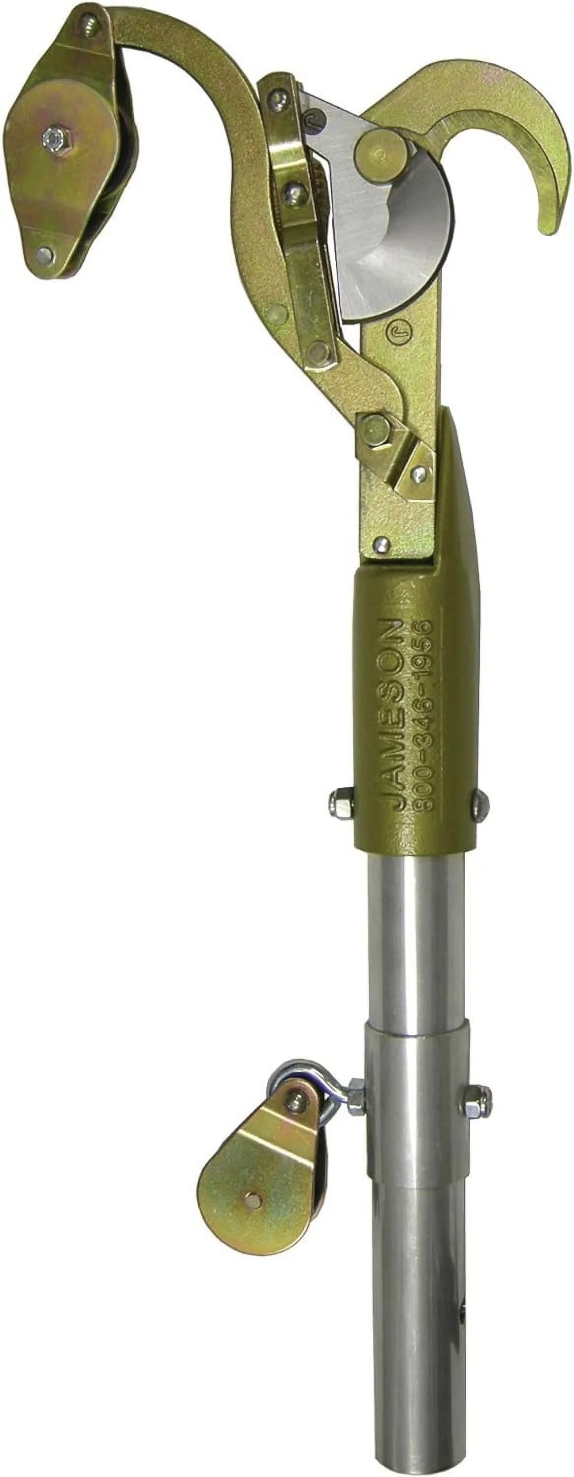 Side Cut Double Pulley Tree Pruner With Pole Adapter