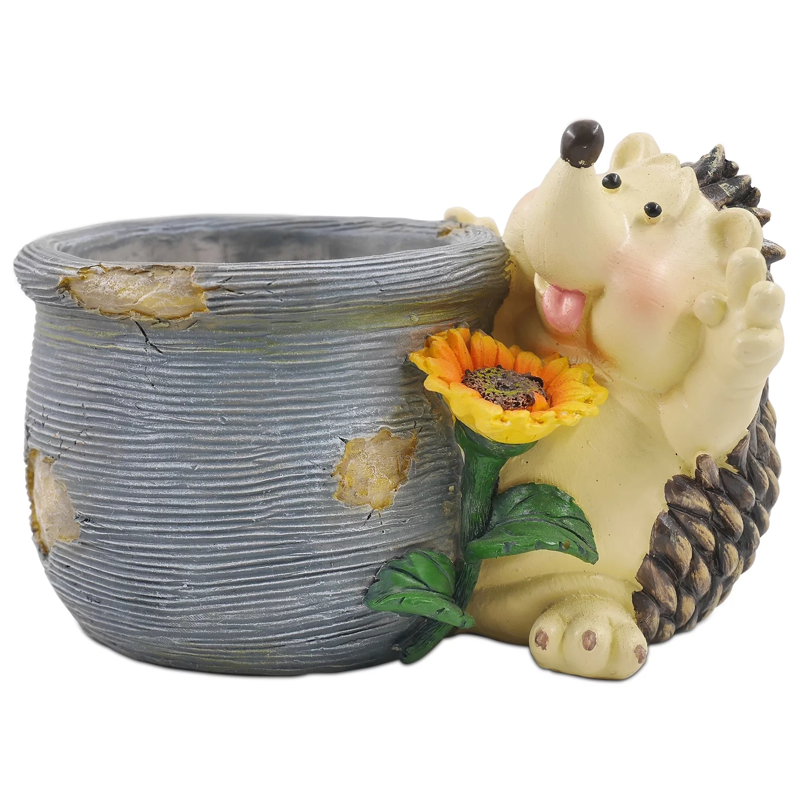 Plant Pots for Potted Plants 3 inch Deep Hedgehog Planter for Home Garden Decor, Animal Theme Pots for Succulents Cacti