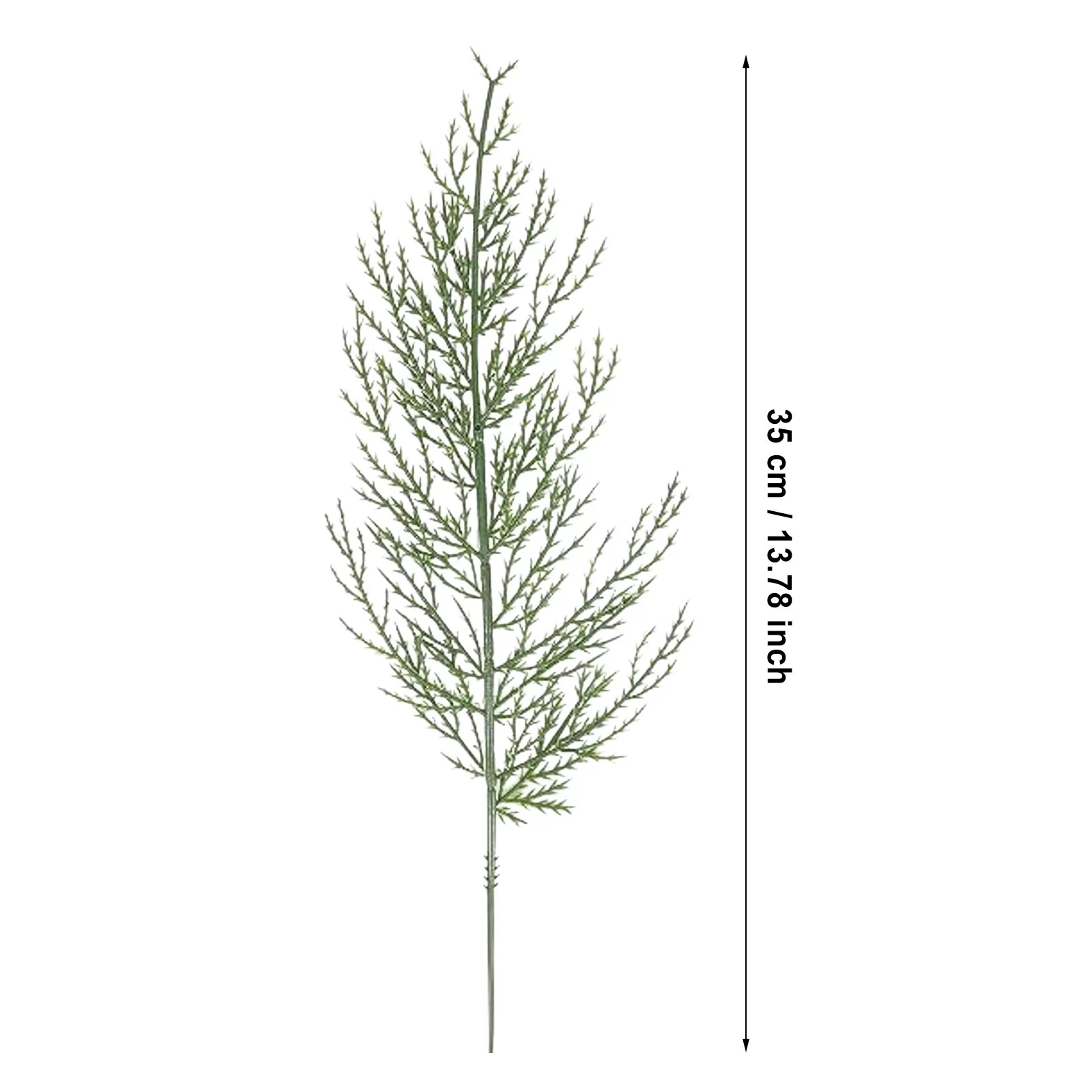 HALJEN Outdoor Artificial Flowers in Pots 12 Pcs Artificial Cedar Cedar Spray Branches Cedar Twig Stems Picks Greenery Ceder Stems Christmas Diy Accessories for Holiday