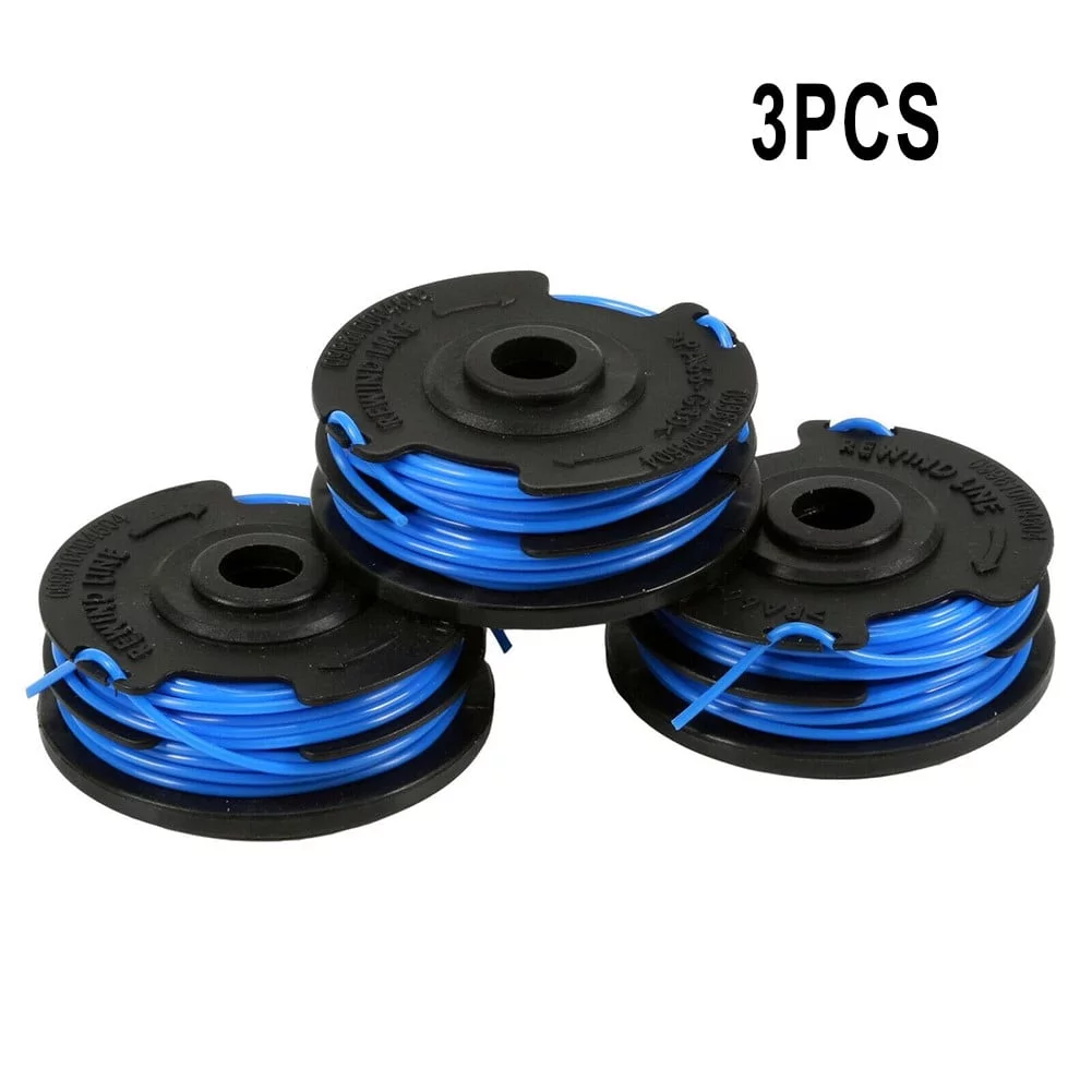 FUNNY 1/3 Pack 0.065 Inch Autofeed Dual Line Spool for Homelite AC41RL3B Electric String Trimmers Spools Line Replacement