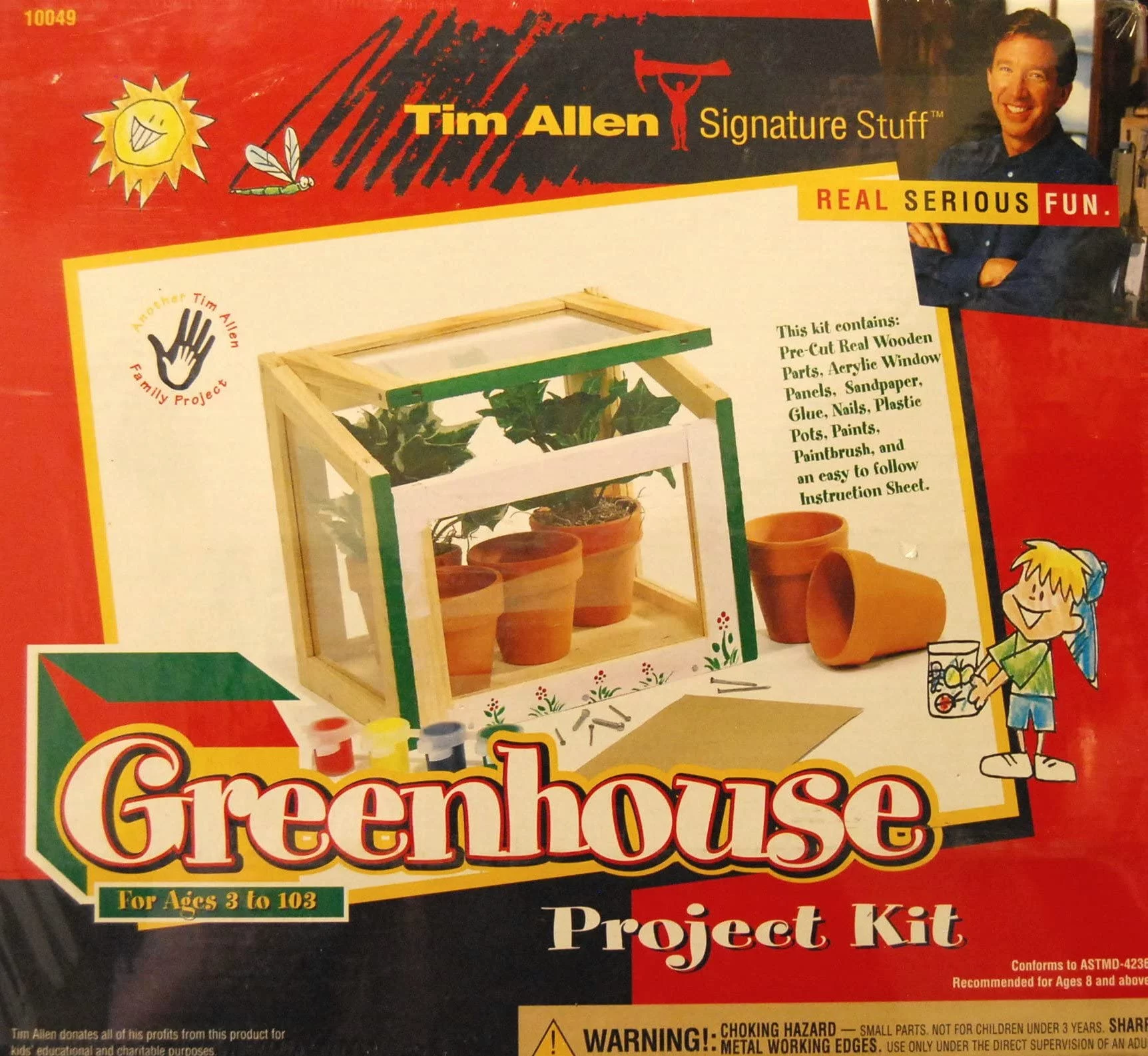 Tim Allen Signature Stuff Greenhouse Project Kit